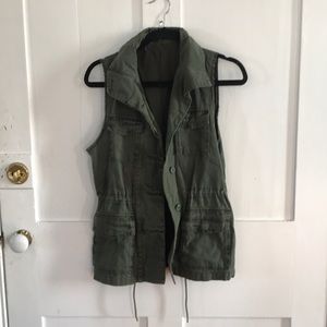 Gently used green vest